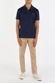Slim Fit Polo Shirt in Navy